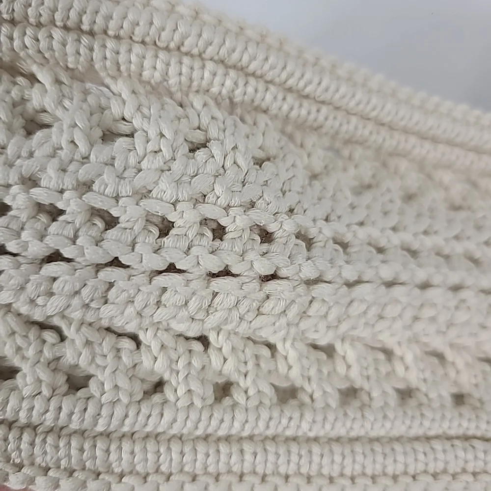 lululemon athletica Crochet Knit Headband in Cream